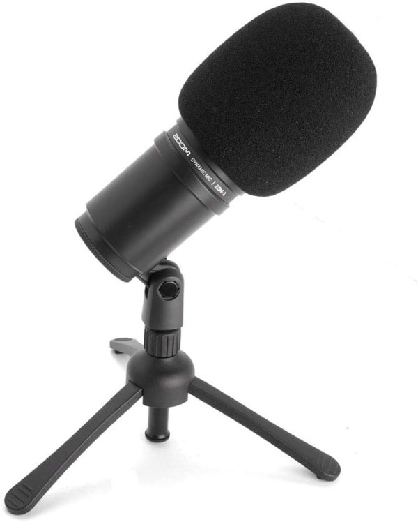Zoom PodTrak P8 Multitrack Podcast Recorder + Zoom ZDM-1 Podcast Mic + Headphones + Windscreens + Tabletop Stands + 64GB Memory Card - Ultimate Podcasting Bundle (4 Person Pocasting Bundle) - Image 7